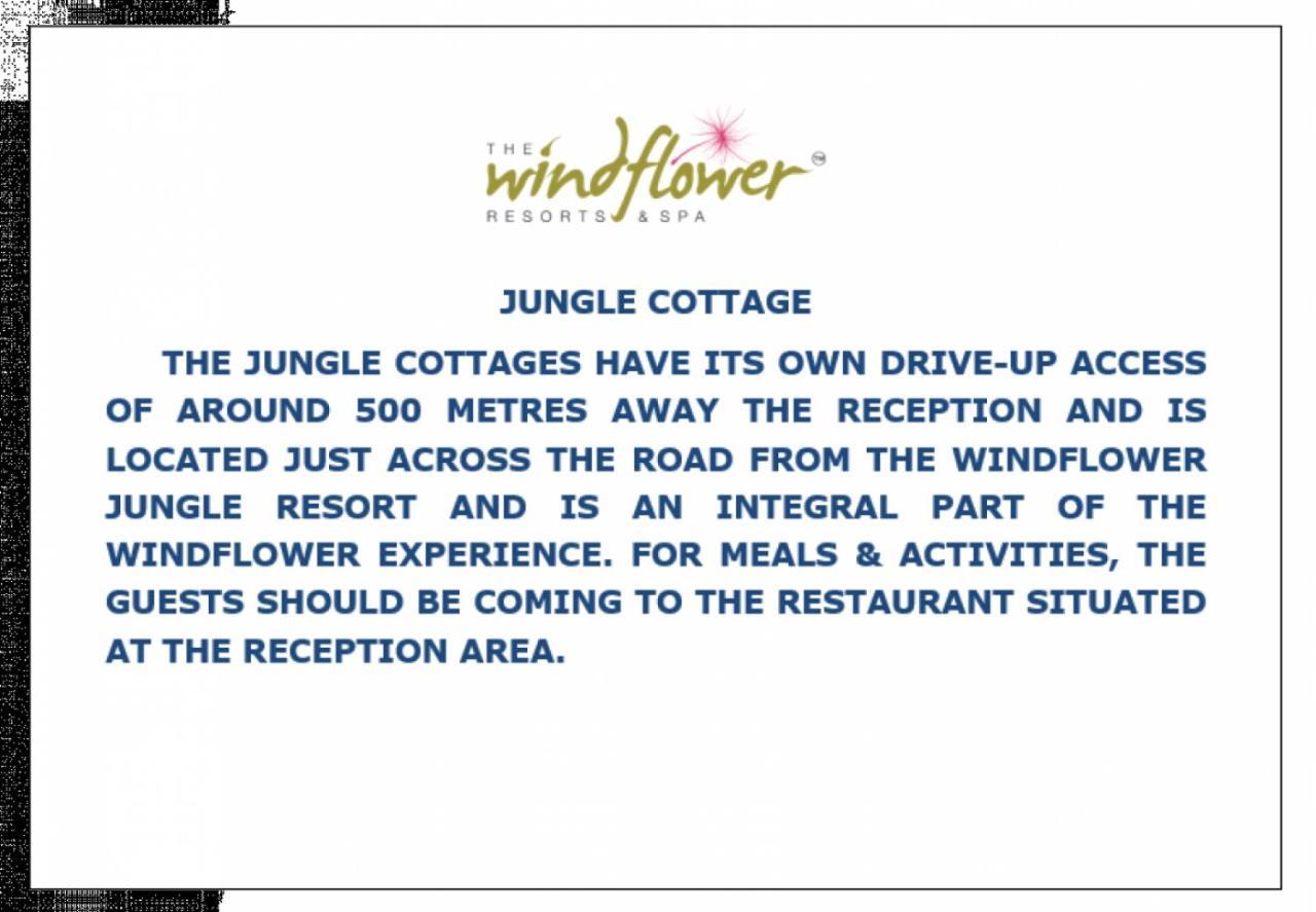 The Windflower Jungle Resort & Spa, Bandipūr Esterno foto